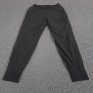 Athleta Pants Womens 4 Gray Lined Soho Jogger Tapered Leg Stretch Cuffed Pocket